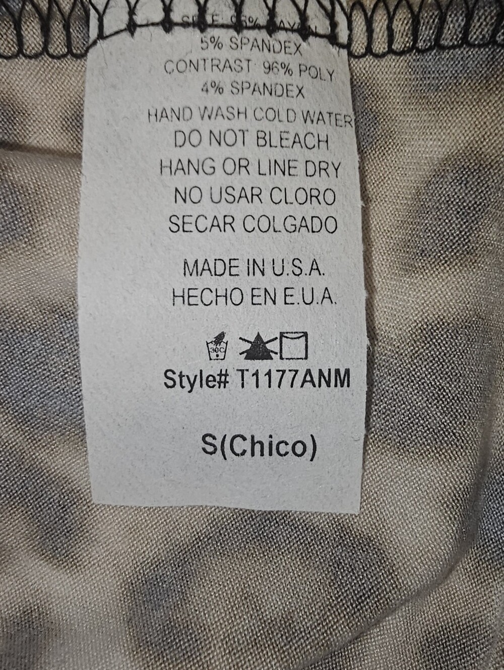 NWOT-Cream n Sugar Leopard And Black Midi Dress - Picture 3 of 4